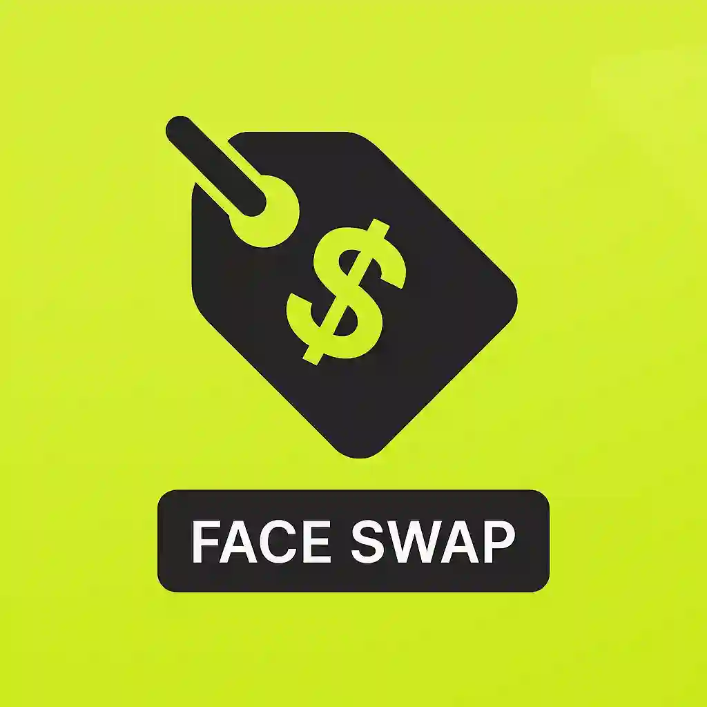 An abstract illustration representing strong market demand for face swap tools